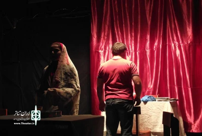 نمایش «وخداوند درون یه مرد دوقلب قرارنداد» در کردستان اجرا شد