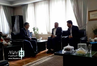 دیدار استاندار  و مدیر کل فرهنگ وارشاد اسلامی کردستان   با وزیر فرهنگ وارشاد اسلامی