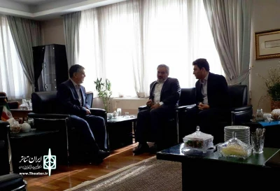 دیدار استاندار  و مدیر کل فرهنگ وارشاد اسلامی کردستان   با وزیر فرهنگ وارشاد اسلامی