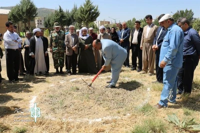 کلنگ ساخت پلاتو مریوان به زمین زده شد