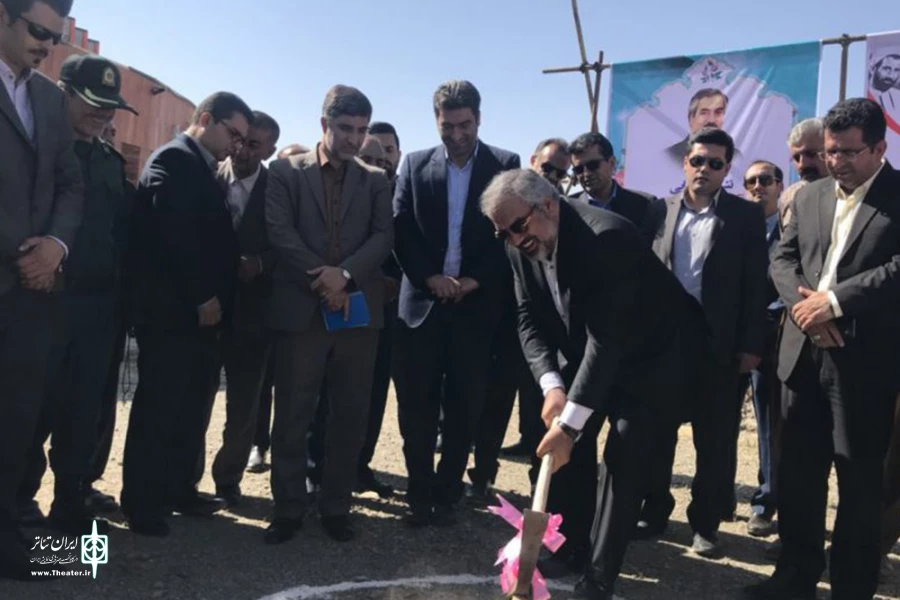 کلنگ ساخت پلاتو دیواندره به زمین زده شد 2