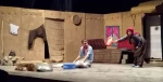 امید ظریفی اولین نمایش بلندکمدی  خود را به روی صحنه برد . 4