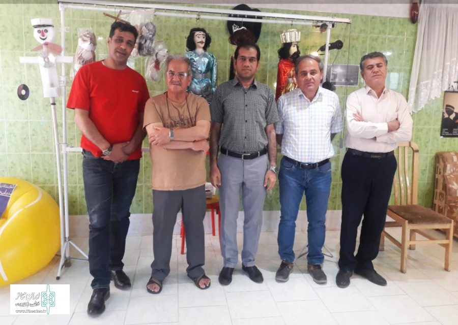 دیدار هیئت رئیسه انجمن هنرهای نمایشی استان با محمدعلی عبدالملکی  2