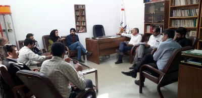 نشست اعضا هئیت رئیسه انجمن هنرهای نمایشی  استان کردستان با رابطین انجمن در شهرستانها
