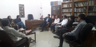 نشست مدیر کل  فرهنگ و ارشاد اسلامی استان کردستان با هئیت رئیسه و رابطین شهرستانی انجمن هنرهای نمایشی استان کردستان