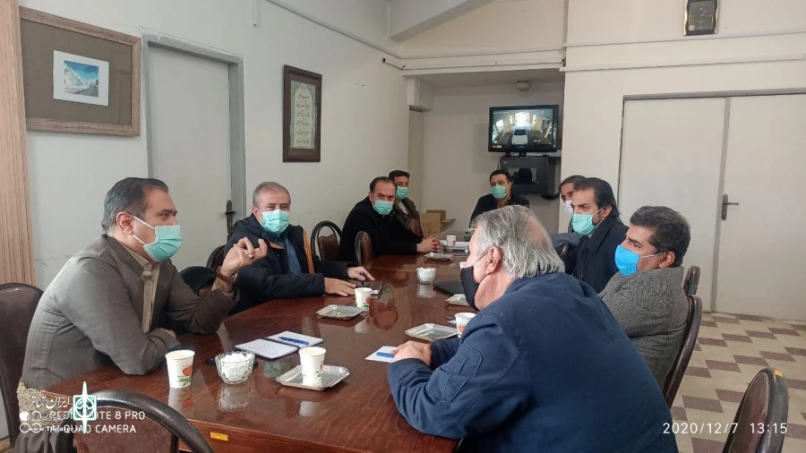 نشست اعضا دبیرخانه جشنواره بین المللی تئاتر کردی سقز با نماینده مجلس شورای اسلامی  2