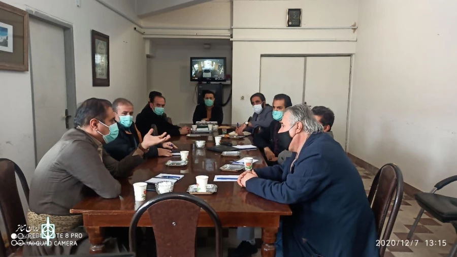 نشست اعضا دبیرخانه جشنواره بین المللی تئاتر کردی سقز با نماینده مجلس شورای اسلامی  3