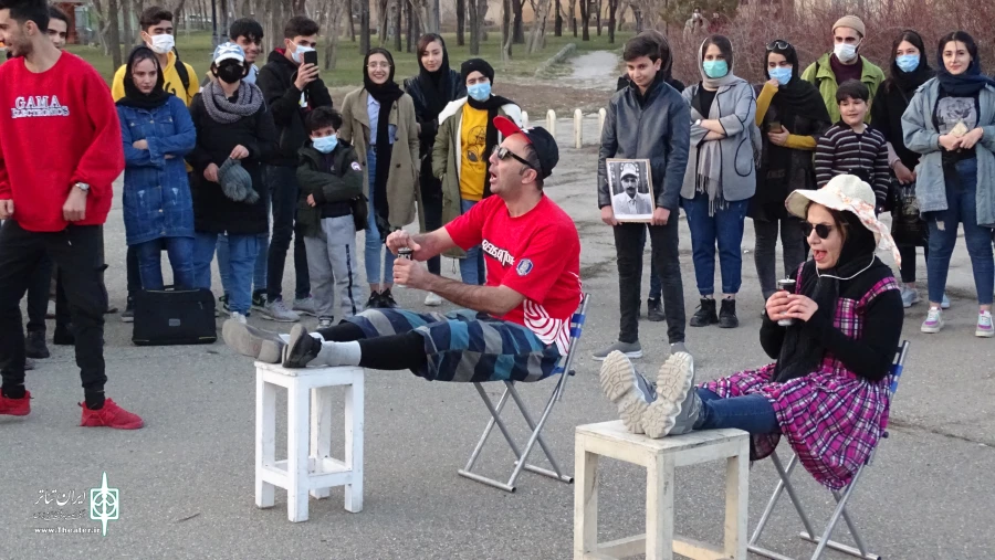 نمایش خیابانی " فاصله " به نویسندگی و کارگردانی علیرضا اسماعیلی  4