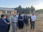 در بازدید از پلاتوی در حال ساخت مریوان  2