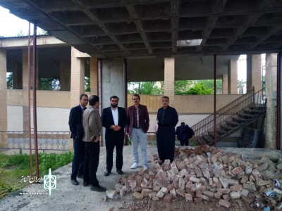 بازدید مدیرکل ارشاد کردستان  از پروژه‌های عمرانی حوزه فرهنگ و هنر سقز
