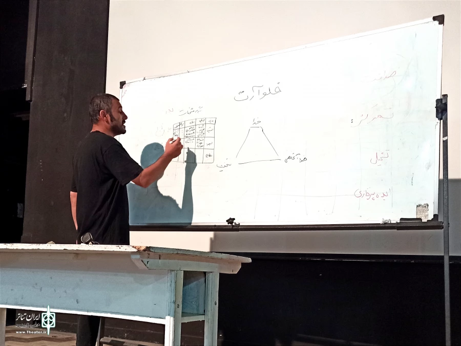 برگزاری کارگاه بازیگری در دهگلان  2