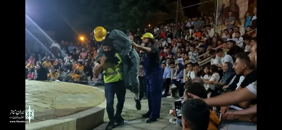 به کارگردانی حیدر فتحی کاری از گروه تئاتر پیوندسقز  2