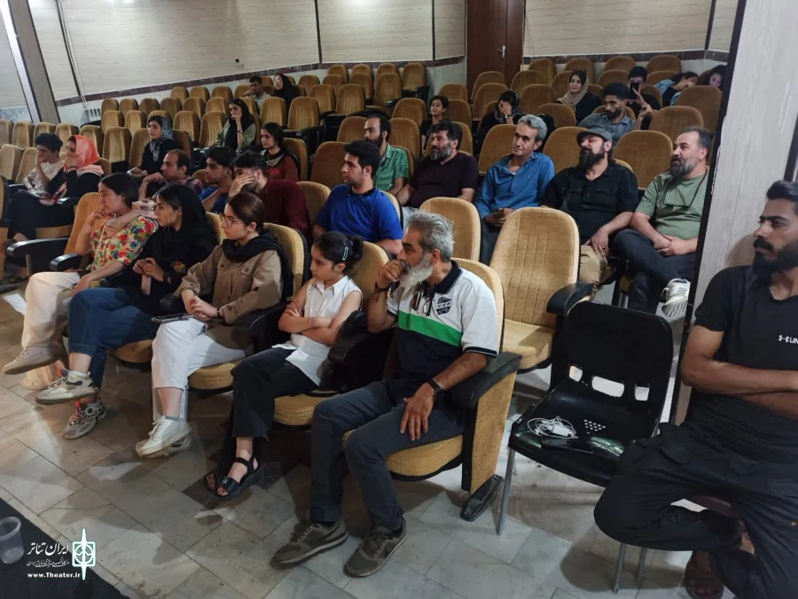 دوره آموزش بازیگری با تدریس  حسن ترقی  در هگلان  برگزار گردید 2