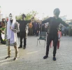 نمایش خیابانی«من، گل ، زمین » کاری از گروه هنرهای نمایشی توسکا شهرستان کامیاران به اجرا درآمد 4