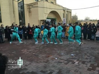 نمایش «حسنک» در سطح شهر سنندج اجرا شد