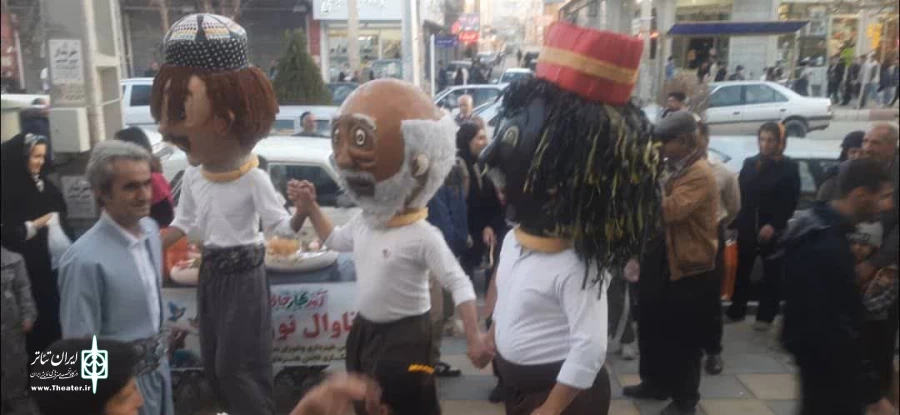 مایش عروسکی خیابانی 3