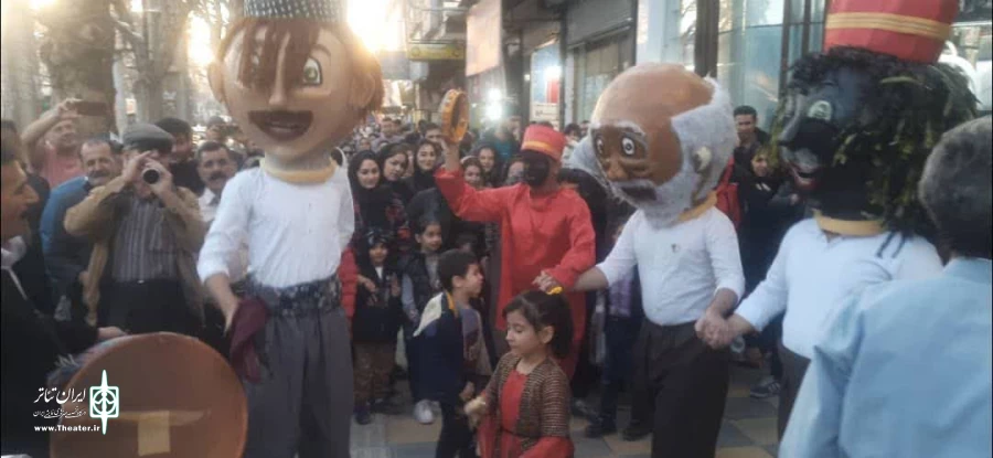 مایش عروسکی خیابانی 4